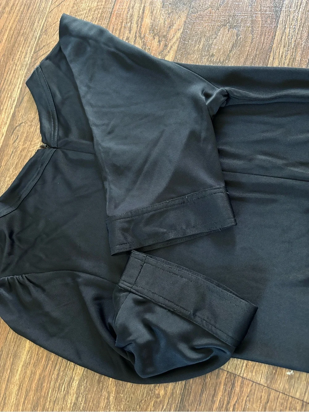G. Label by Goop Nina Crewneck Maxi Dress Black Sz: 6 Quiet Luxury Made in Italy - Picture 10 of 13